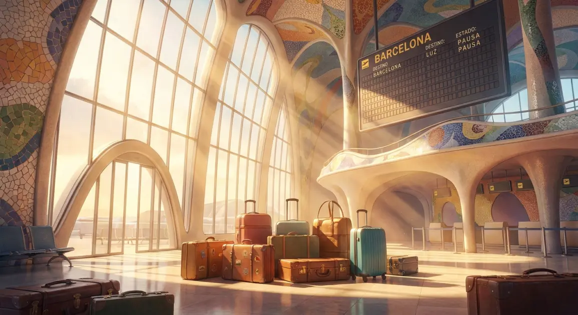 huelga aeropuerto barcelona