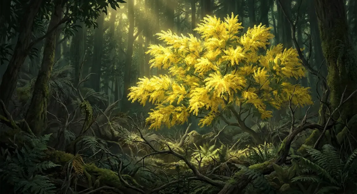 árbol mimosa prohibido